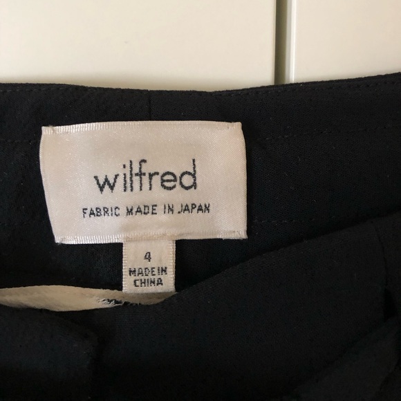 🌟SOLD Wilfred black pants. Size 4 - Picture 3 of 4